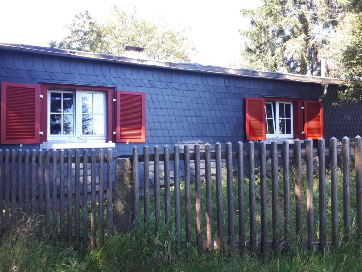 Baude Steinheid Am Rennsteig Mit 12 Betten Eksteriør billede